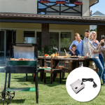 Heavy Meat BBQ Rotisserie Rotating Motor Eletric Barbecue Spit Moteur Voltage value 220V240V